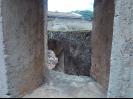 View from inside the convent