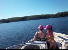 Ella and Maria before the great fishing excitement.