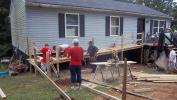 We did a lot of work in one day!!