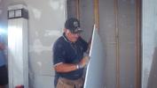 Dick is good with wallboard.