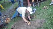 Get the rocks out of the hole.