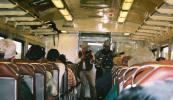 Musicians on the train