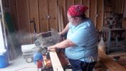 Chop Saw Samantha.