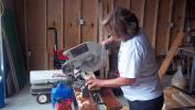 Ingrid working hard