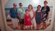Family picture taken at Luau