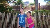Ella and Grace at the Zoo