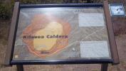 Sign about Kilauea