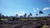 Lava fields near the hotel