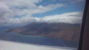 Flying into Maui