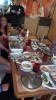 Japanese dinner on board