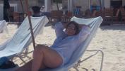 Relaxing at the beach