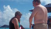 At the beach with Erica and Rick