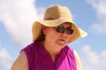 Nana ready for the ocean