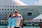 Craig and Sondi at the ship