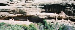 Cliff dwllings at Mesa Verde (most recent dwellings)  1300AD