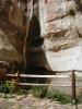 Permanent pool for travelers at Inscription Rock