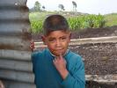Little boy in the first stove family
