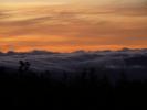 We were above the clouds at times