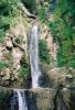 Waterfall overlooking Lake AtitlÃ¡n