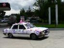 Decorated car celebrating a saint's day