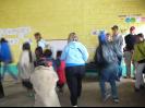 Children pulling us into the dance