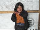 One of the many children who watched us daily