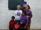 Stove building teams with their families