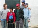 Stove building teams with their families
