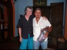 Marvin (Driver) receiving 2 prayer shawls (One for Lilly, his wife)