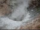 Steam coming from the earth