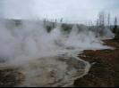 The ground on fire