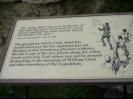 Information sign about Pompey's Tower