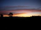Sunrise over the village