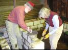 Sue and Bill hard at work