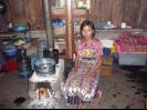 Gloria cooking dinner