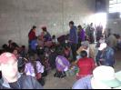 Gathering for the final meal in the village