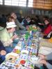 Our dinner table at the final feast