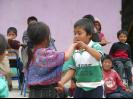 Children performing for us