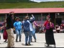 Dancing at the festival