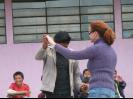 Trish dancing at the Festival