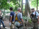 Our harnesses for the zip line