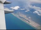 The Yucatan coast line
