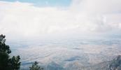 Cloudy view from top of the Peak