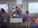 The teacher wrapping things up for the day.