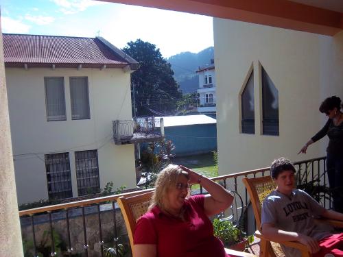 View from our first hotel