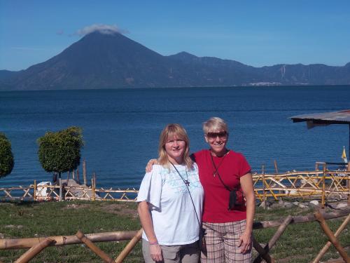Kim and Nancy at lake Attilan