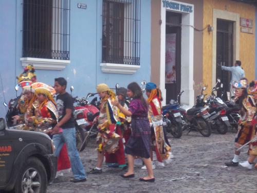 Feast of San Cristabol in Antigua