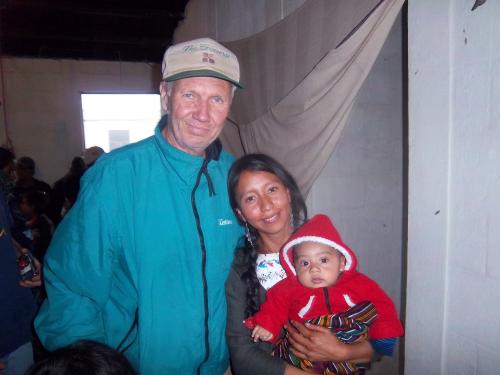 Wayne, Gloria and a child