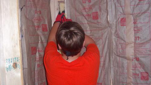 Get that insulation Parker!