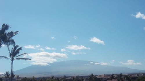 Mouna Kea as seen from Hotel